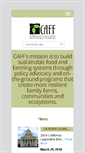 Mobile Screenshot of caff.org